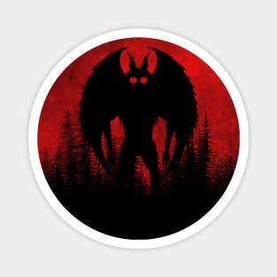 Mothman Moon Magnet